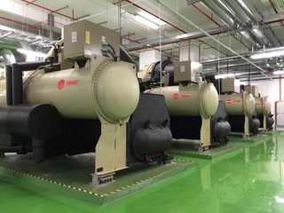 Chiller plant for cooling system