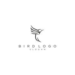 bird logo vector icon illustration for download