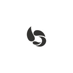 Letter B Logo Template Vector. B monogram logo vector. B symbol vector.