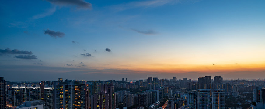 Singapore Magic Hour