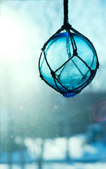 Nautical glass buoy float