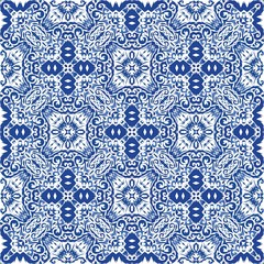 Antique portuguese azulejo ceramic.