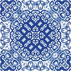Portuguese vintage azulejo tiles.
