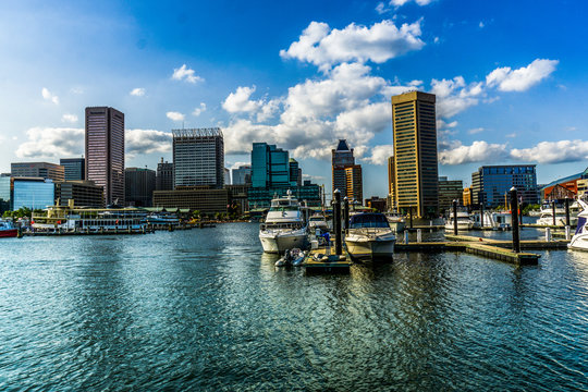 Baltimore Cityscape, USA