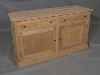 Classy and Modern Luxury Wooden Storage Buffet Cabinet for Home Interiors Furniture in Isolated Background