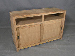 Classy and Modern Luxury Wooden Storage Buffet Cabinet for Home Interiors Furniture in Isolated Background