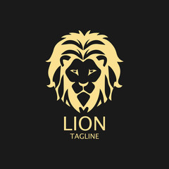 Lion Logo Template vector icon illustration design