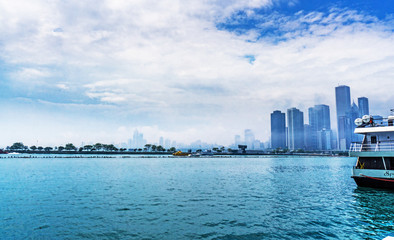 Chicago cityscape, USA