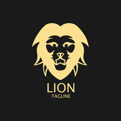 Lion Logo Template vector icon illustration design