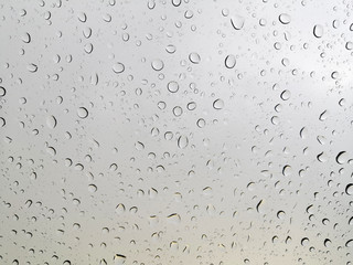 the effect of rain on the windows