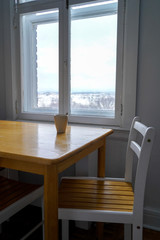 café dans la cuisine