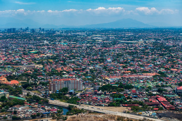 Dense building houses image at Manila, Philippines