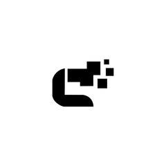 Obraz premium C Logo Icon Vector Template