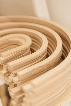 curved wood