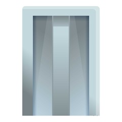 Elevator icon. Cartoon of elevator vector icon for web design isolated on white background