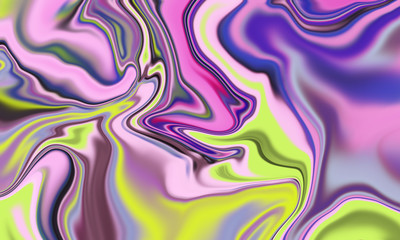 Multicolor abstract vibrant liquid background texture	