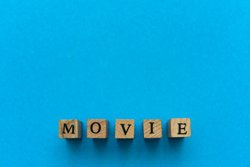 movie　アルファベット　テキスト　文字　英字　単語　スタンプ　素材　alphabet letter word text stamp