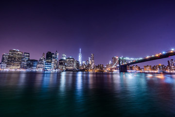 Naklejka premium New York City cityscape,USA