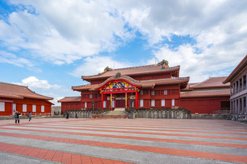 Shuri castle the famous place of Naha, Okinawa prefecture, Japan © orpheus26