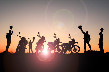 Summit successes of the young motorcyclist group organizing social events - 322712645