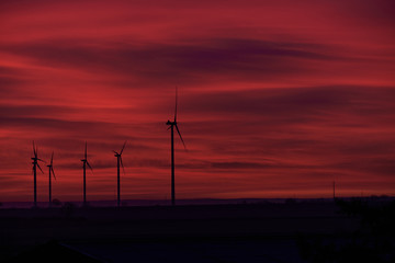 Obraz premium Éolienne