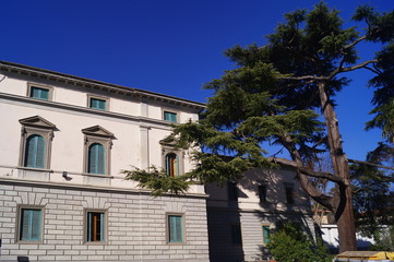 Fototapeta na wymiar Palace in the former mental hospital of San Salvi in Florence, Italy