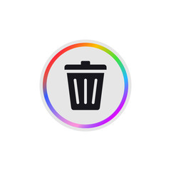 Bin -  Modern App Button