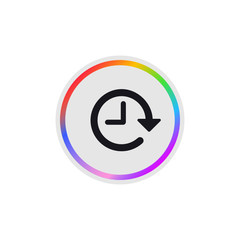 Working Time -  Modern App Button