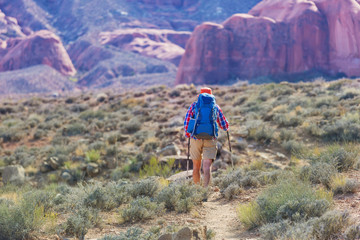 Naklejka premium Wycieczka w Utah