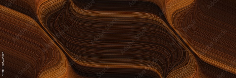 Poster dynamic header design with very dark red, sienna and chocolate colors. fluid curved lines with dynam