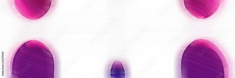 Poster dynamic header design with misty rose, purple and white smoke colors. fluid curved lines with dynamic flowing waves and curves