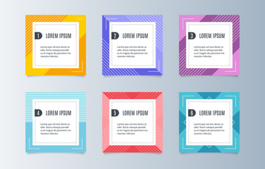 Trendy editable template for social networks stories and posts. Vector illustration