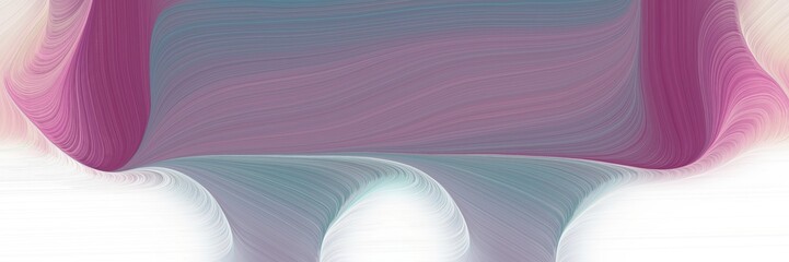 flowing horizontal header with gray gray, lavender and pastel violet colors. fluid curved lines with dynamic flowing waves and curves