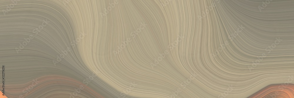 Poster colorful header with rosy brown, tan and pastel brown colors. fluid curved lines with dynamic flowing waves and curves