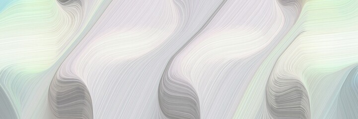 artistic horizontal banner with light gray, gray gray and dark gray colors. fluid curved lines with dynamic flowing waves and curves