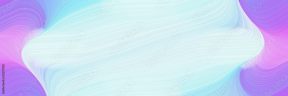 Aufkleber flowing header with lavender, light pastel purple and light cyan colors. fluid curved lines with dyn