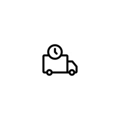 Shipping Delivery Icon Set.