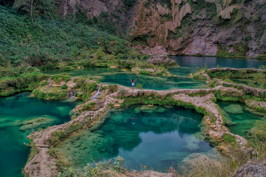 waterfall in (EL SALTO-EL MECO) san luis potosi Mexico