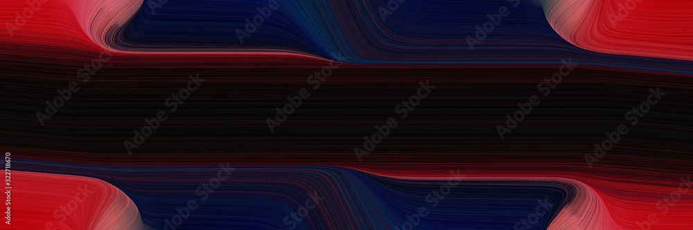 Poster modern header with firebrick, black and dark red colors. fluid curved lines with dynamic flowing wav