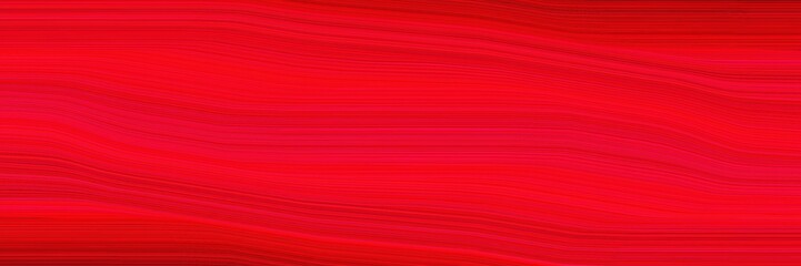 surreal horizontal header with red, strong red and crimson colors. fluid curved lines with dynamic flowing waves and curves