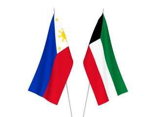 Kuwait and Philippines flags