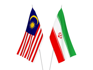 Malaysia and Iran flags