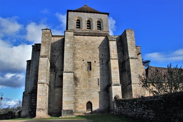 Fototapeta na wymiar Eglise du Chalard (Haute-Vienne)