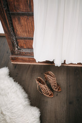 braut schuhe boho hochzeit
