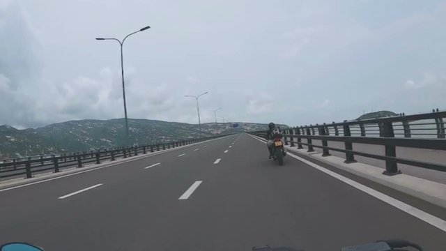 Motorcycle riding