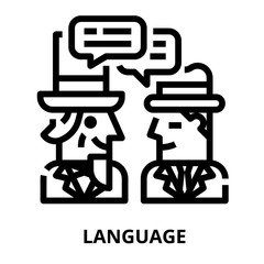 Language icon