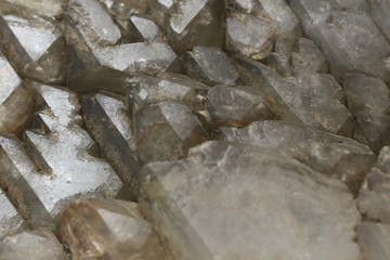 white mineral crystal texture