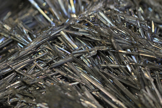 antimonite mineral texture