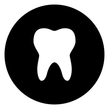 Dentist teeth icon vector graphics design. Perfect for icon, sign, symbol, sticker, label, backgrounds, backdrop, banner, poster etc.