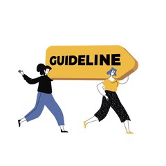 Reputation management. Brand building, brand persona, brand communication guideline metaphors. Vector isolated concept metaphor illustrations. Corporate identity, company personality development.